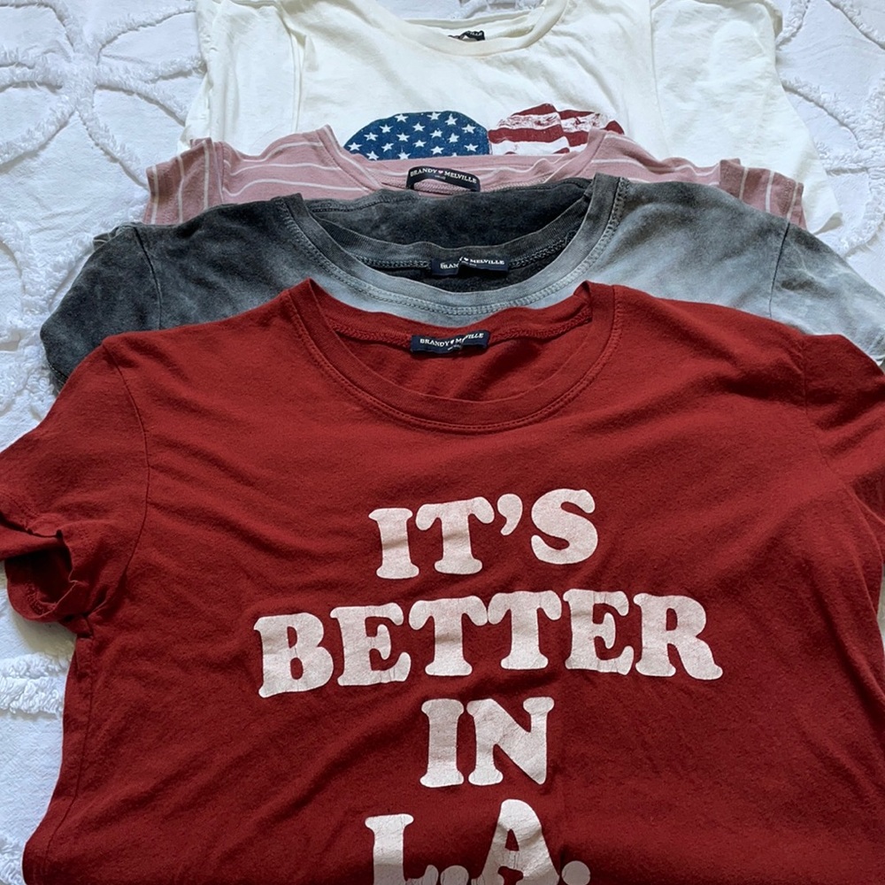 Brandy Melville Set of Summer Ts